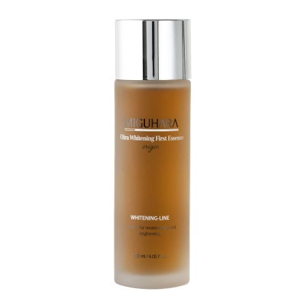 Miguhara - Ultra Whitening First Essence Origin - Rozjasňující esence s niacinamidermem - 120 ml