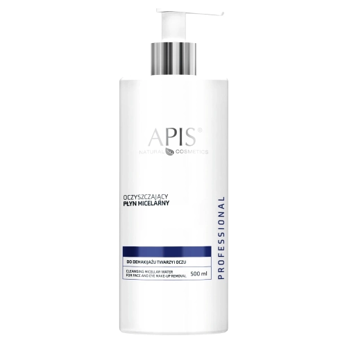 Apis - Professional - Cleansing Micellar Water for Face and Eye Make-up Removal - Čisticí a odličovací minerální voda na obličej i oči - 500 ml
