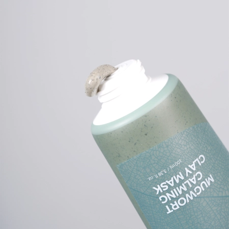 Isntree - Real Mugwort Calming Clay Mask - Jílová maska s pelyňkem - 100 ml