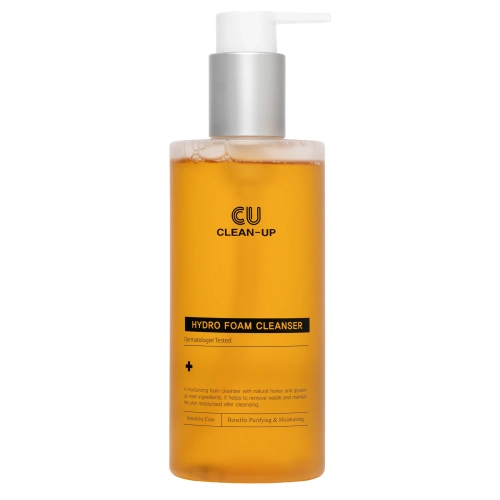 CUSKIN - Clean Up Hydro Foam Cleanser - Pěnivý čistící gel na obličej - 250 ml