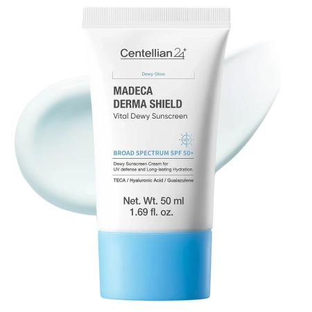 Centellian24 - Madeca Derma Shield Safe Moisture Sun Cream - Hydratační krém na obličej s SPF 50+ PA++++ - 50 ml