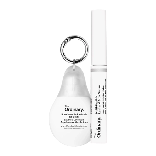 The Ordinary - The Lip & Lash Set - Balzám na rty 5 ml + Multi-Peptide Lash & Brow Serum 15 ml