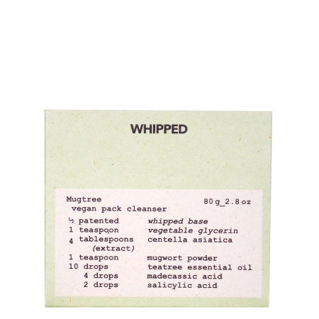WHIPPED - Vegan Pack Cleanser Mugtree - Zklidňující mycí přípravek na obličej - 120 ml