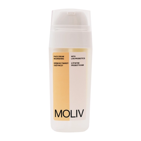 MOLIV - Výživný krém na obličej s živými probiotiky - 30 ml