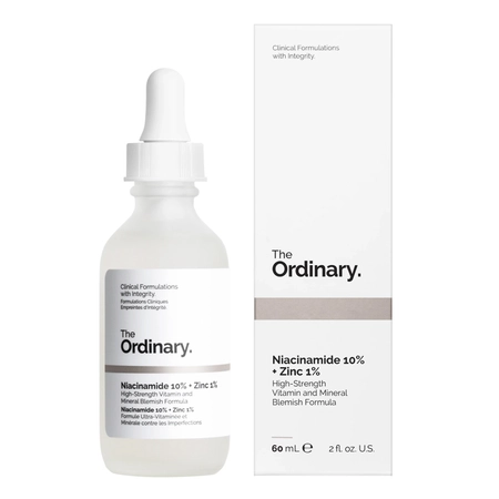 The Ordinary - Niacinamide 10% + Zinc 1%  - Sérum s 10% vitamínem B3 a 1% zinkem - 60 ml