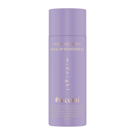 Nacomi - Rich Recovery - Olej na odstraňování make-upu - Midnight - 100 ml