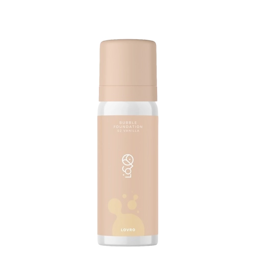 LOVRO - Bubble Foundation - Make-up s lehkým rozjasňujícím složením - 02 Vanilla - 50 ml