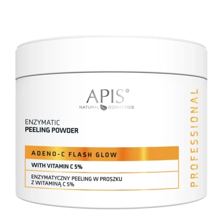 Apis - Adeno C Flash Glow - Enzymatický peelingový prášek s vitaminem C - 150 g