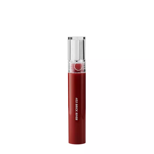 Rom&nd - Glasting Water Tint - 03 Brick River - Lesklý tint na rty - 4 g