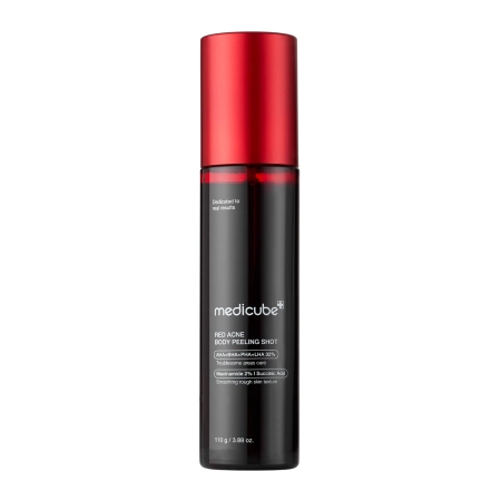 Medicube - Red Acne Body Peeling Shot 2.0 - Tělový peeling s kyselinami - 110 g