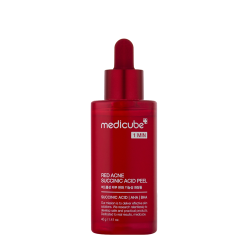 Medicube - Red Acne Succinic Acid Peel - Kyselinový peeling na nedokonalosti - 40 g