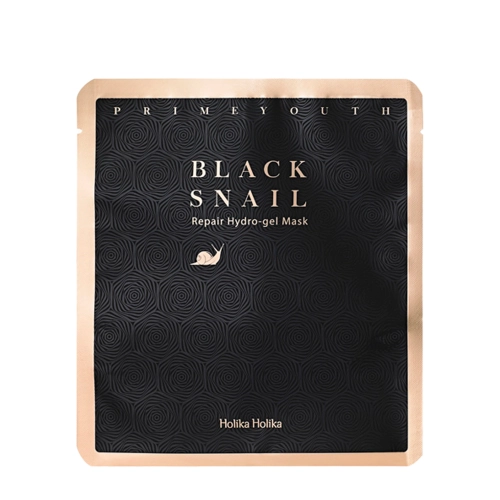 Holika Holika - Prime Youth Black Snail Repair Hydro Gel Mask - Plátýnková maska se šnečím slizem - 25 g