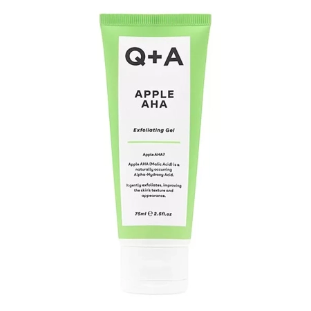 Q+A - Apple AHA - Exfoliating Gel - Exfoliační gel s AHA kyselinou jablečnou - 75 ml