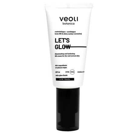 Veoli Botanica - Let's Glow - Rozjasňující - Hydratační lehký BB krém - 2.0W Vanilla - 30 ml
