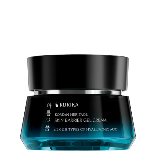 KORIKA - Korean Heritage Silk & 8 Types of Hyaluronic Acid Skin Barrier Gel Cream - Hydratační gel-krém na obličej - 50 ml