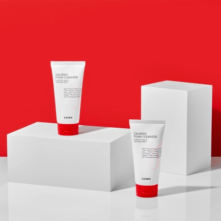 COSRX - AC Collection Calming Foam - Jemná čisticí pěna na obličej - 150 ml