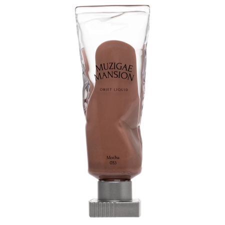 Muzigae Mansion - Objet Liquid - Dlouhotrvající rtěnka - #033 Mocha - 6 g