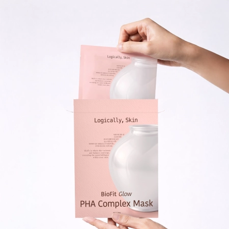 Logically, Skin - Skin BioFit Glow PHA Complex Mask - Pleťová maska s PHA kyselinou - 25 g