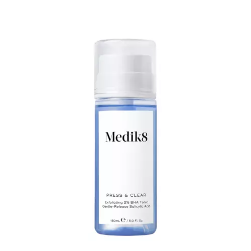 Medik8 - Press&Clear Exfoliating 2% BHA Toner - Exfoliační tonikum s kyselinou salicylovou - 150 ml
