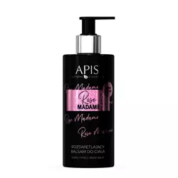 Apis - Rose Madame - Shine Effect Body Balm - Rozjasňující tělový balzám - 300 ml