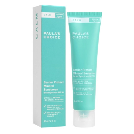 Paula's Choice - Calm Barrier Protect Mineral Sunscreen SPF 30 - Minerální opalovací krém - 60 ml