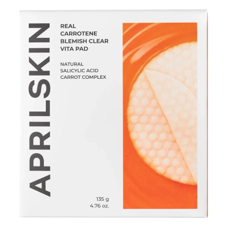 Aprilskin - Carrotene Clarifying Vita Pads - Čisticí tampony s karotenem - 135 g