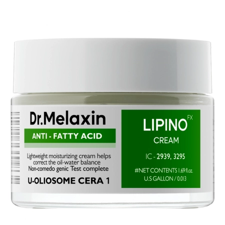 Dr.Melaxin - Lipino Cream - Lehký hydratační krém na aknózní pleť - 50 ml