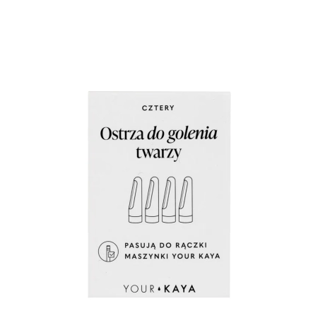 Your Kaya - Náhradní břity na holení obličeje - 4ks. 