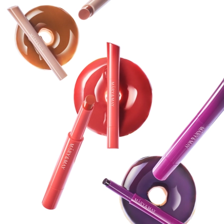 Mary&May - Blooming Glow Lip - Tónovací balzám na rty - 08 Mauve Pansy - 1,7 g
