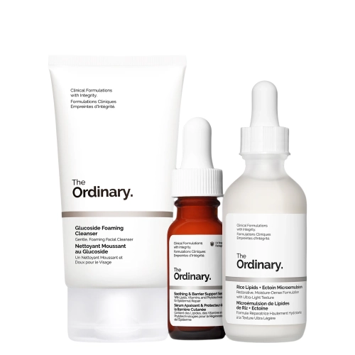 The Ordinary - The Sensitive Skin Set - Sada pro citlivou pleť - Pěna 50 ml + Sérum 15 ml + Mikroemulze 60 ml