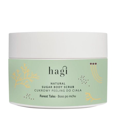 Hagi - Zpevňující tělový peeling - Bosá chůze po mechu - 200 g