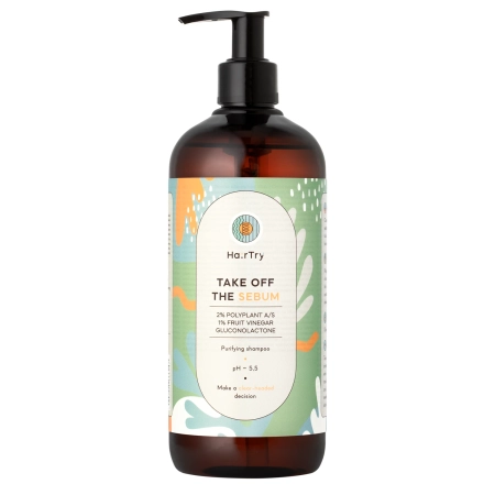 HairTry - Take Off The Sebum - Čisticí šampon - 500 ml 