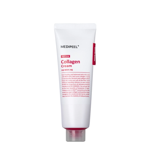 Medi-Peel - Red Lacto Peptide Collagen Barrier Cream - Ochranný a zpevňující krém na obličej - 80 ml