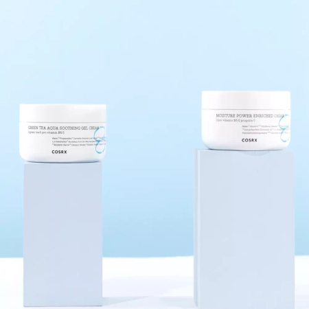 COSRX - Hydrium Green Tea Aqua Soothing Gel Cream - Zklidňující krém s extraktem ze zeleného čaje - 50 ml