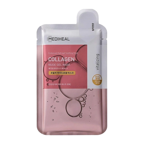 Mediheal - Collagen Nude Gel Beauty Mask - Kolagenová hydrogelová maska na obličej - 30 g