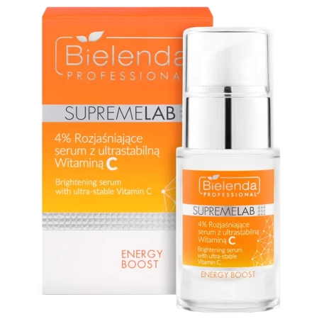 Bielenda Professional - Supremelab - Energy Boost - Rozjasňující sérum s 4% vysoce stabilním vitamínem C - 15 ml