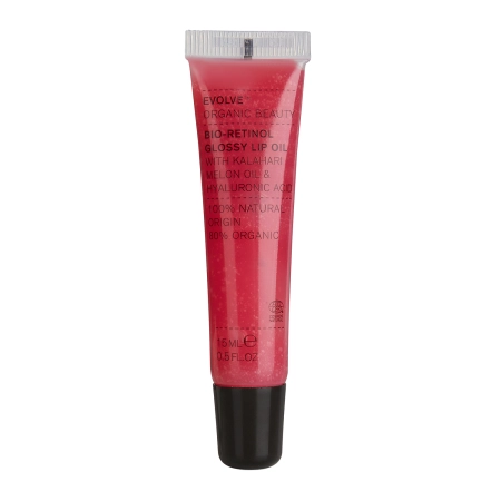 Evolve Organic Beauty - Bio-Retinol Glossy Lip Oil -  Lesklý olej na rty s retinolem - 15 ml