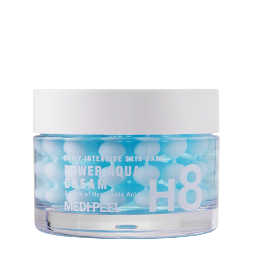 Medi-Peel - Power Aqua Cream - Intenzivní hydratační krém s hyaluronovými kapslemi - 50 ml