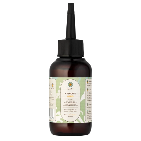 HairTry - Hydrate Hero - Hydratační a zklidňující tonikum pro pokožku hlavy s NMF komplexem a Ektoinem - 100 ml