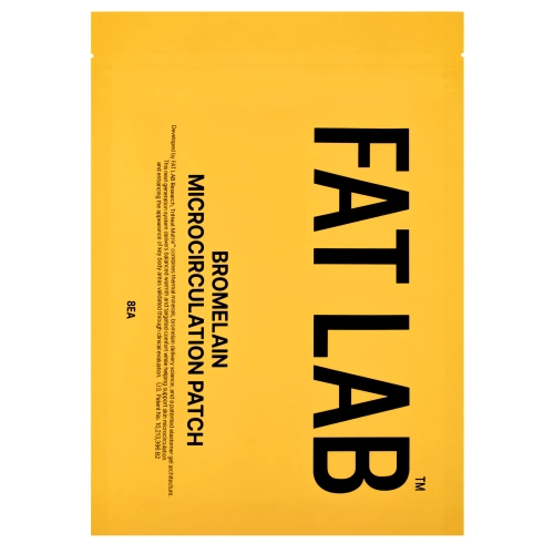 FAT LAB - Bromelain Microcirculation Patch - Náplasti s bromelainem na mikrocirkulaci - 8 ks