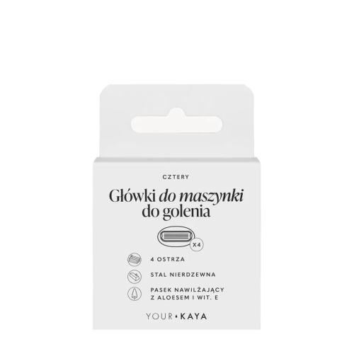 Your Kaya - Náhradní holicí hlavice - 4ks.