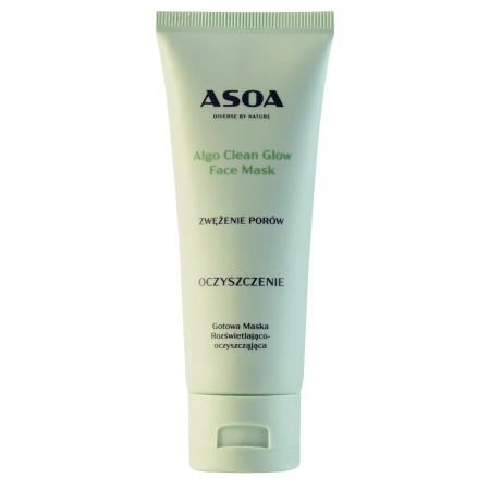 Asoa - Maseczka Do Twarzy - Algo Clean Glow - 75ml

Objem: 75 ml

Přípravek obsahuje: glinka biała, algi, ekstrakt z ogórka, ekstrakt z zielonej herbaty

Vlastnosti přípravku: čistící, rozjasňuje, vyrovnává barevný tón pleti, hojí, zklidňuje, snižuje ztrá