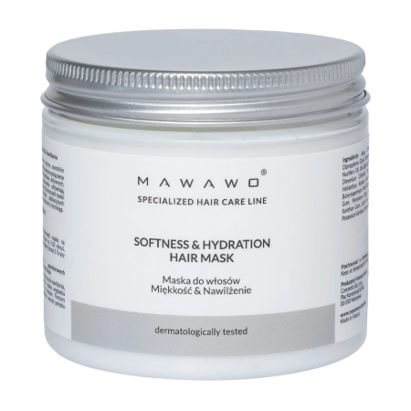 Mawawo - Softness & Hydration Hair Mask - Maska na vlasy  Měkkost & Hydratace - 200 ml