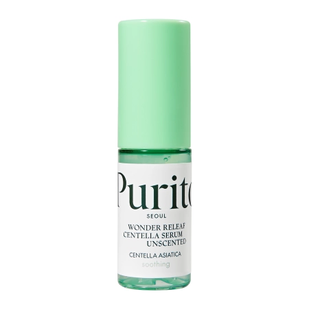 Purito Seoul - Wonder Releaf Centella Mini Kit Unscented - Sada zklidňujících produktů bez parfemace