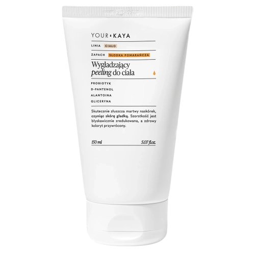 Your Kaya - Vyhlazující tělový peeling s vůní sladkého pomeranče - 150 ml