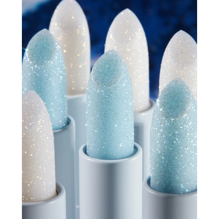 Unleashia - Glacier Vegan Lip Balm - No.2 Blue Lagoon - Hydratační balzám na rty se třpytkami - 3,3 g