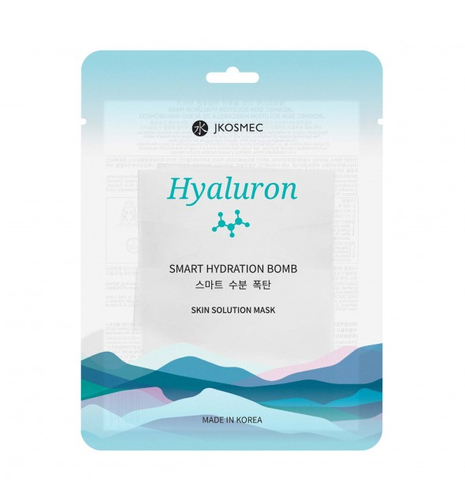 Jkosmec - Skin Solution Hyaluron Mask - Hydratační pleťová maska v plátýnku - 1ks/25ml