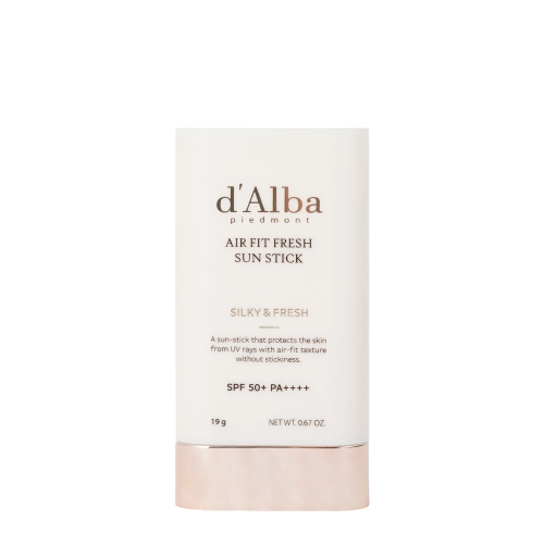 d'Alba - Air Fit Fresh Sun Stick SPF 50+ PA++++ - Opalovací krém v tyčince - 19 g