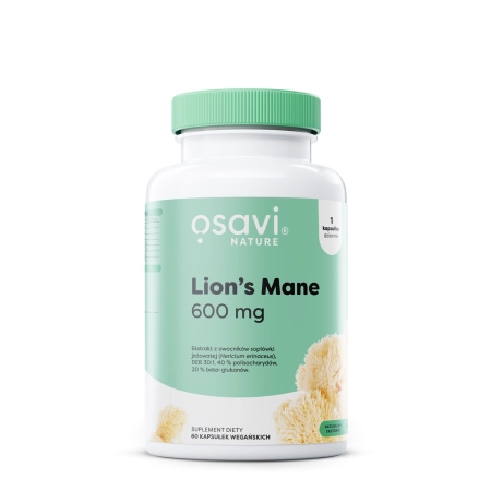 Osavi - Lion’s Mane 600mg - 60 kapslí 