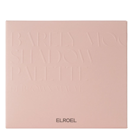 ELROEL - Barely Mood Shadow Palette - Paletka očních stínů - 01 Brown Mauve - 8,1 g